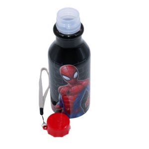 Garrafa Retr Spider Man Ml Pl Stico Plasduran Papelaria Criativa