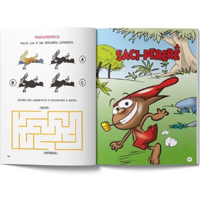 Livro Infantil Contos Clássicos Almanaque É Diversão 98171 Papelaria