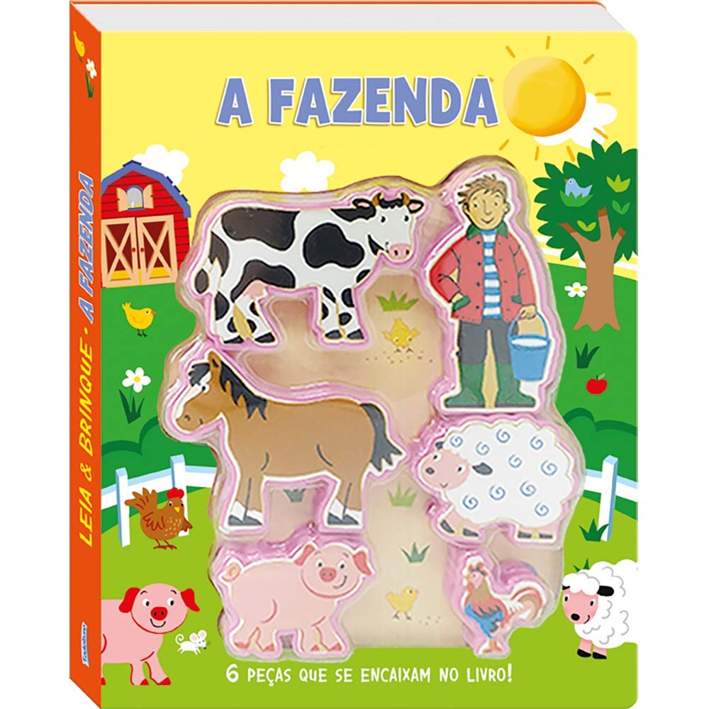 Livro Infantil Leia E Brinque A Fazenda Todo Livro 1122053 Papelaria