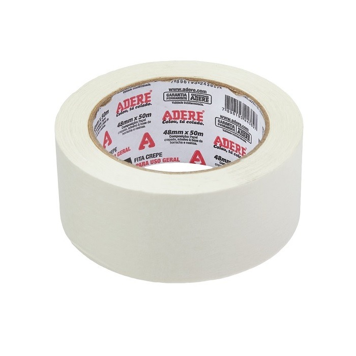 Fita Crepe 48x50 Adere Bege Tapefix 423