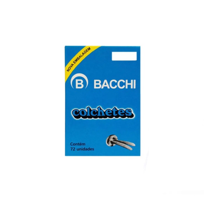Colchete Bacchi N°15 Com 72 Unidades