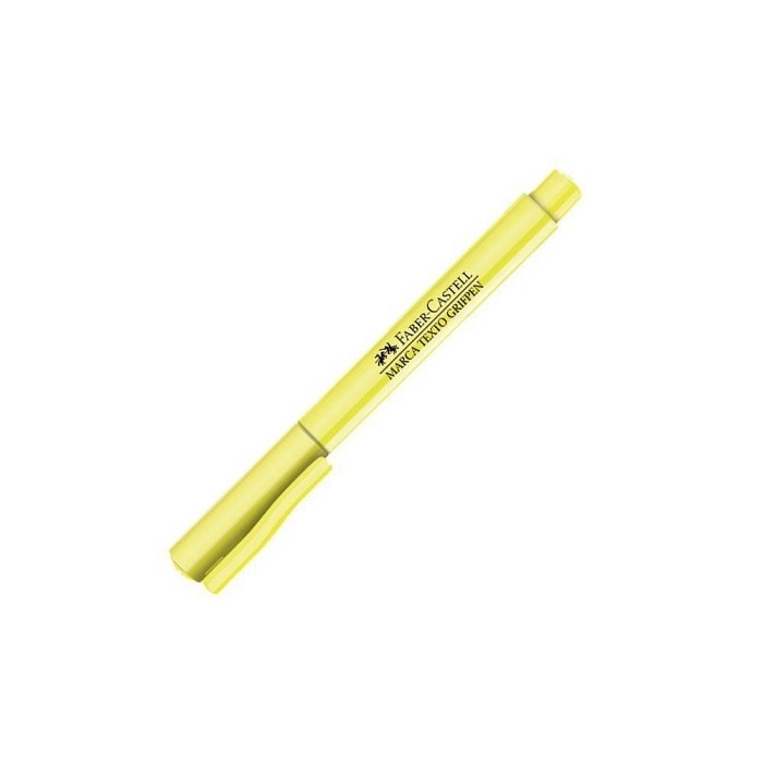 Marca Texto Faber Castell Grifpen Amarelo Pastel