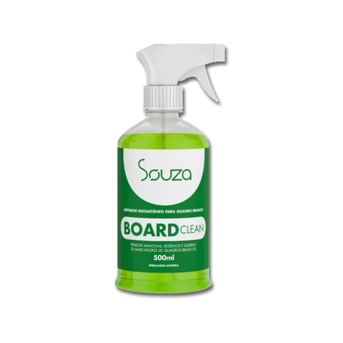 Limpador Instantâneo Spray Para Quadro Branco 500ml Souza 6002
