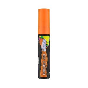Pincel Giz Líquido Evoke Laranja 15x8mm 25grs BRW GZ1504
