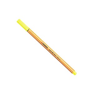 Caneta Hidrográfica Point 88 Stabilo Amarelo Neon 0.4 mm 88/024