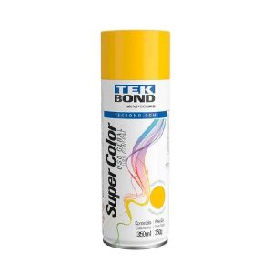 Tinta Spray Brilhante Amarelo Tek Bond 350ML
