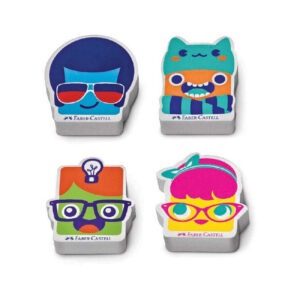 Borracha Faber-Castell Carinhas Sortidas
