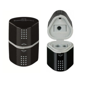 Apontador Depósito Faber Castell Grip Preto