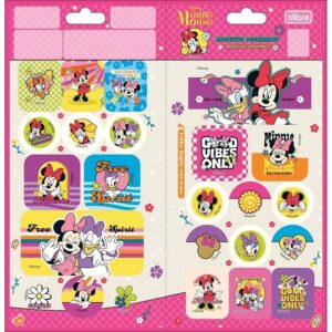 Adesivo Minnie Duplo 01 Folhas Tilibra 306673