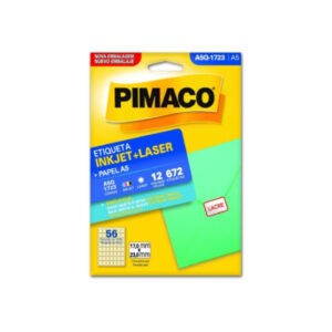 Etiqueta Pimaco A5 Q1723 N56 12 Folhas 17x23mm