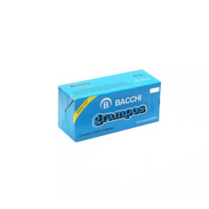 Grampo Bacchi 26/6 Galvanizado 5000 Unidades