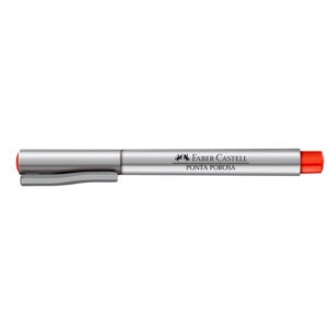 Caneta Faber-Castell Ponta Porosa Vermelho 1.0mm