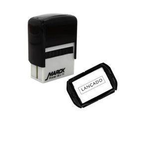 Carimbo Automático Carbrink Lançado 38x14mm PR2536