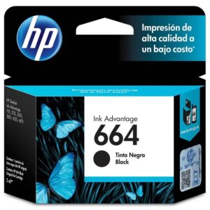 Cartucho Original HP 664 Preto 2ml