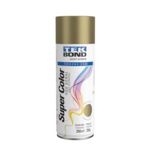 Tinta Spray Brilhante Dourado 350ML Tek Bond