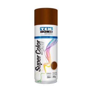 Tinta Spray Metálico Bronze 350ML Tek Bond