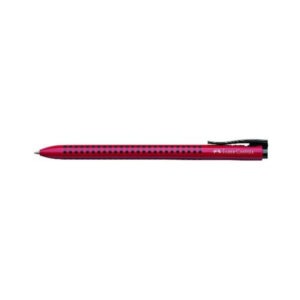 Caneta Retratil Faber Castell  Vermelha