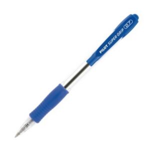 Caneta Retrátil Super Grip 0.7 Azul Pilot