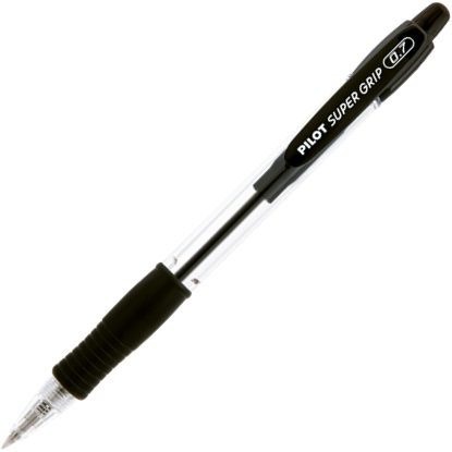 Caneta Retratil Super Grip 0.7 Preta Pilot