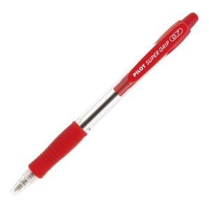 Caneta Retratil Pilot Super Grip 0.7 Vermelha