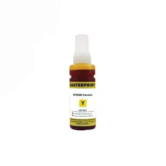 Tinta Recarga Cartucho Masterprint 100ml Yellow Epson EP100Y 226080008