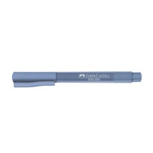 Caneta Faber-Castell Indelével Fine Pen 0.4 Azul Chuva