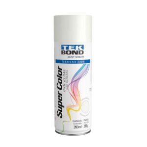 Tinta Spray Brilhante Branco 350ML Tek Bond