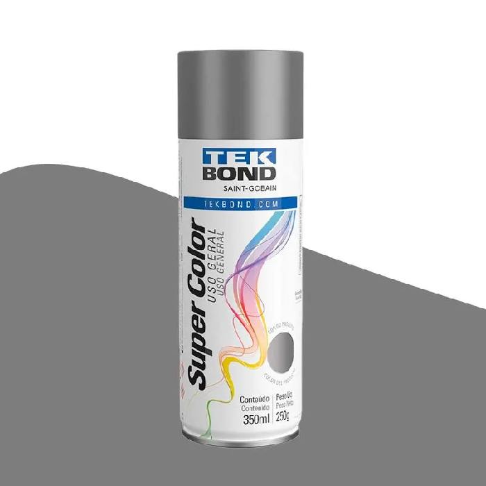 Tinta Spray Alumínio 350ML Tek Bond - Imagem 2