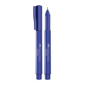 Caneta Faber Castell Fine Pen 0.4 Azul