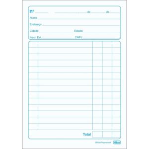 Nota Neutra 1via 50 Folhas 105x146mm Tilibra 229237