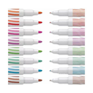 Caneta Hidrografica Faber Castell 10 Cores Duo Ponta Dupla