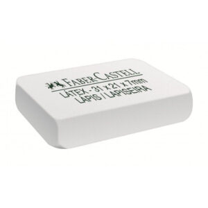 Borracha Faber-Castell Branca Lápis/Lapiseira N40