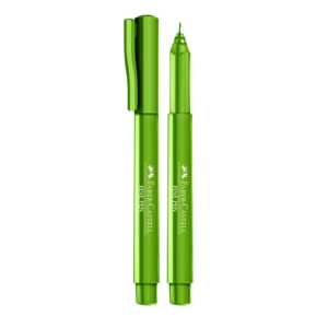 Caneta Faber-Castell Indelével Fine Pen 0.4 Verde Folha