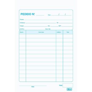 Pedido 1/32 50 Folhas 105x146mm Tilibra 234796