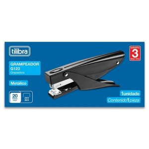 Grampeador Metálico G123 Alicate 20 Folhas Tilibra 237949