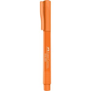 Caneta Faber-Castell Indelével Fine Pen 0.4 Laranja