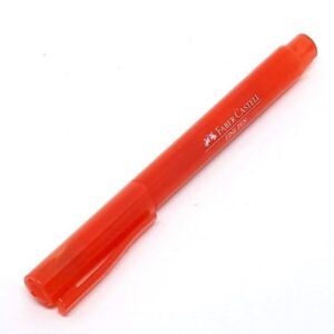 Caneta Faber-Castell Indelével Fine Pen 0.4 Laranjais