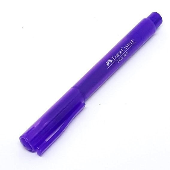 Caneta Faber-Castell Indelével Fine Pen 0.4 Tranquilinho