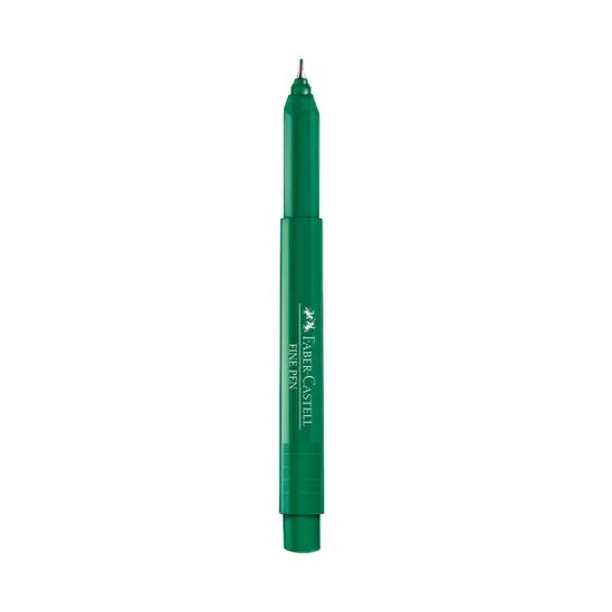 Caneta Faber-Castell Indelével Fine Pen 0.4 Trevo Da Sorte