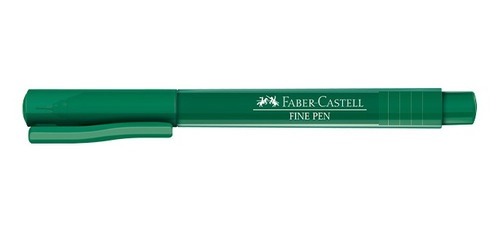 Caneta Faber-Castell Indelével Fine Pen 0.4 Trevo Da Sorte - Imagem 2