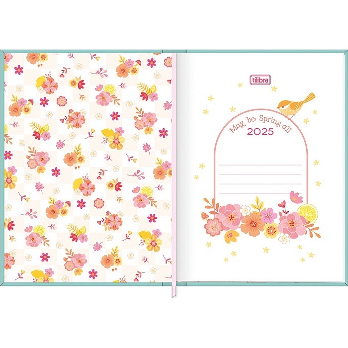 Agenda Charme M4 2025 Tilibra 120383 - Imagem 2