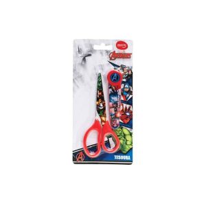 Tesoura Escolar Molin Avengers Com Protetor 22279