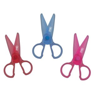 Tesoura Escolar Plástica Cores 12cm T403 Tilibra 297500