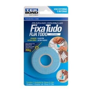 Fita Dupla Face Espuma 12x1,5mts 350grs Tek Bond