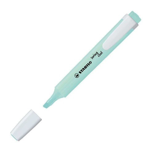 Caneta Marca Texto Stabilo Swing Cool Azul 275/113 577300 - Imagem 2