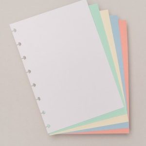 Bloco Refil Folha Inteligente Colorido A5 50 Folhas