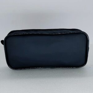 Estojo ACBAG Eco Couro Preto Triplo 80