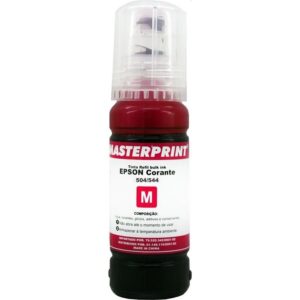 Tinta Recarga Cartucho 70ml Magenta Epson 504/544 EP70M Masterprint