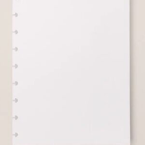 Bloco Refil Folha Inteligente Liso Branco Medio 50 Folhas 90 grs