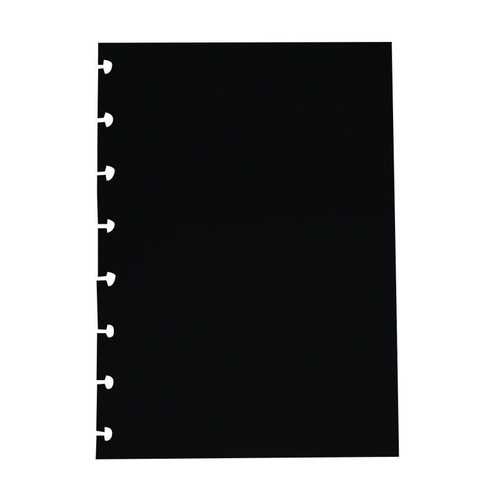 Bloco Refil Folha Inteligente Black Medio 10 Folhas 90 Grs
